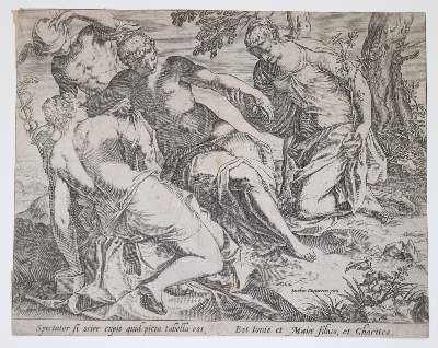 Große Abbildung Nr.25: 141-3838 Italienische Meister: (Künstlergraphik)