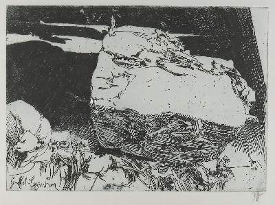 Große Abbildung Nr.1: 141-3847 Janssen, Horst: (Künstlergraphik)