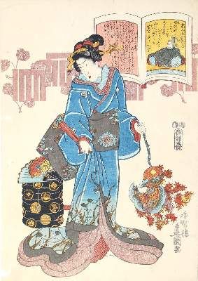 Große Abbildung Nr.1: 141-3859 Kunisada, Utagawa (Toyokuni III,: (Künstlergraphik, Japan)