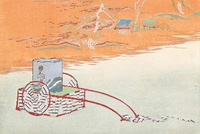 Große Abbildung Nr.1: 141-3865 Sekka, Kamisaka: (Künstlergraphik, Japan)