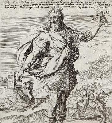 Große Abbildung Nr.9: 141-3878 Jode, Gerard de: (Künstlergraphik)