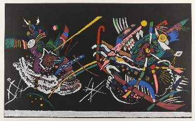 Große Abbildung Nr.1: 141-3887 Kandinsky, Wassily: (Künstlergraphik)