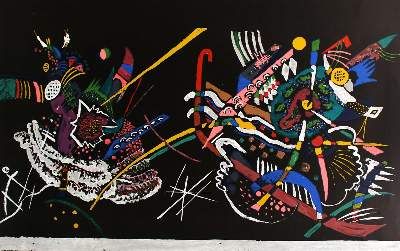 Große Abbildung Nr.3: 141-3887 Kandinsky, Wassily: (Künstlergraphik)