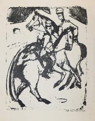 Große Abbildung Nr.1: 141-3902 Kirchner, Ernst Ludwig: (Künstlergraphik)