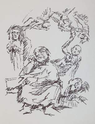 Große Abbildung Nr.1: 141-3911 Kokoschka, Oskar: (Künstlergraphik)