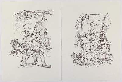 Große Abbildung Nr.2: 141-3911 Kokoschka, Oskar: (Künstlergraphik)