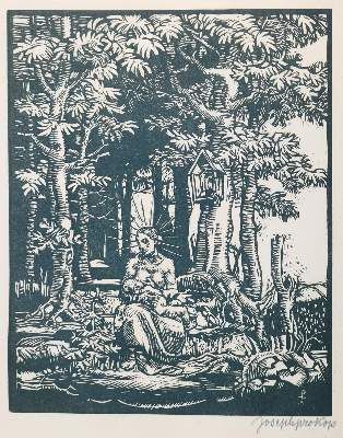 Große Abbildung Nr.3: 141-3913 Kolb, Alois: (Künstlergraphik)