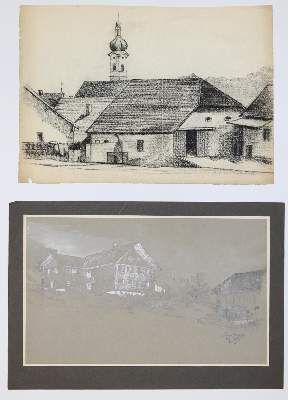 Große Abbildung Nr.6: 141-3942 Konvolut: (Künstlergraphik)