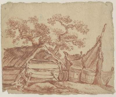 Große Abbildung Nr.2: 141-3980 Konvolut: (Künstlergraphik, Landschaften)