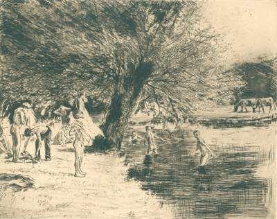 Große Abbildung Nr.1: 141-4003 Liebermann, Max: (Künstlergraphik)