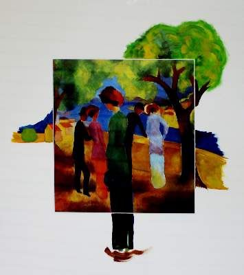 Große Abbildung Nr.1: 141-4019 Macke, August Robert Ludwig: (Künstlergraphik)