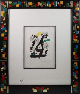 Große Abbildung Nr.2: 141-4053 Miro, Joan: (Künstlergraphik)