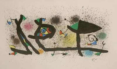 Große Abbildung Nr.1: 141-4056 Miro, Joan: (Künstlergraphik)