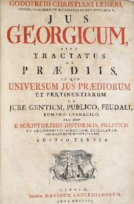 Große Abbildung Nr.1: 141-408 Leiser,G.C.: (Juridica und Kriminologie)