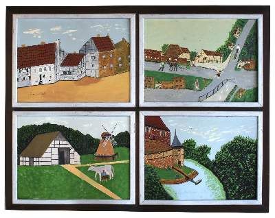 Große Abbildung Nr.4: 141-4090 Abels, Jean: (Künstlergraphik, Naive Kunst)