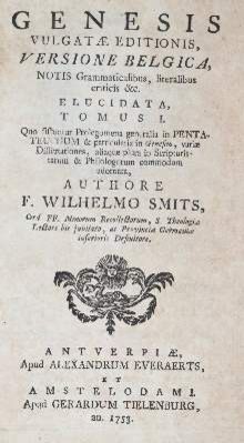 Große Abbildung Nr.1: 141-41 Smits,W. (Hrsg.).: (Bibeln)