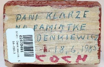 Große Abbildung Nr.4: 141-4117 Denkiewicz, Stanislaw: (Künstlergraphik, Naive Kunst)