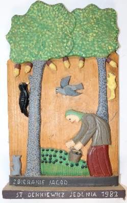 Große Abbildung Nr.1: 141-4118 Denkiewicz, Stanislaw: (Künstlergraphik, Naive Kunst)