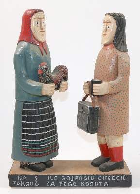 Große Abbildung Nr.5: 141-4125 Denkiewicz, Stanislaw: (Künstlergraphik, Naive Kunst)