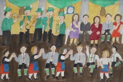 Große Abbildung Nr.4: 141-4177 Raffler, Max: (Künstlergraphik, Naive Kunst)