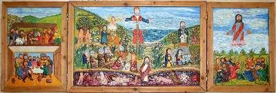 Große Abbildung Nr.12: 141-4183 Sammlung.: (Künstlergraphik, Naive Kunst)