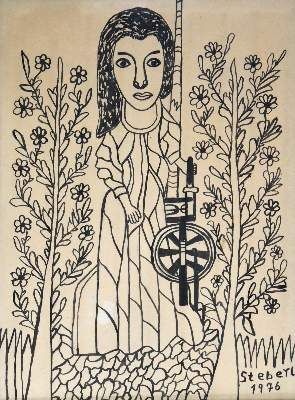 Große Abbildung Nr.3: 141-4189 Steberl, Ondrej: (Künstlergraphik, Naive Kunst)