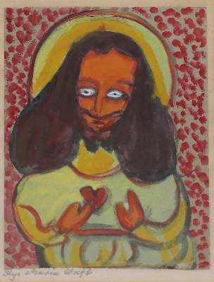 Große Abbildung Nr.8: 141-4208 Wnek, Maria: (Künstlergraphik, Naive Kunst)