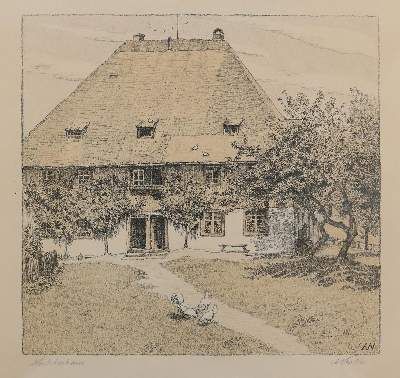 Große Abbildung Nr.3: 141-4252 Nestler, Auguste: (Künstlergraphik)
