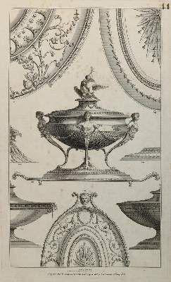Große Abbildung Nr.3: 141-4267 Pergolesi, Michelangelo: (Künstlergraphik, Ornamente)