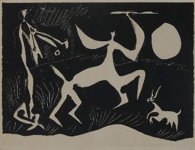 Große Abbildung Nr.1: 141-4284 Picasso, Pablo: (Künstlergraphik)