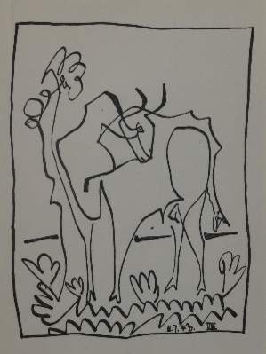 Große Abbildung Nr.2: 141-4284 Picasso, Pablo: (Künstlergraphik)