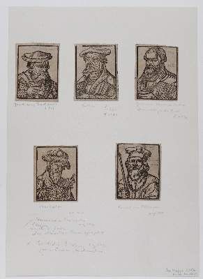 Große Abbildung Nr.12: 141-4297 Konvolut: (Künstlergraphik, Portrait)