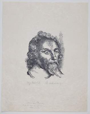 Große Abbildung Nr.19: 141-4297 Konvolut: (Künstlergraphik, Portrait)