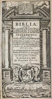 Große Abbildung Nr.1: 141-43 Biblia:: (Alte Drucke, Handschriften und Theologie)