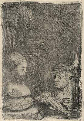 Große Abbildung Nr.1: 141-4321 Rembrandt van Rijn, Harmensz: (Künstlergraphik)