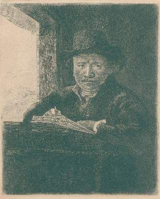Große Abbildung Nr.1: 141-4330 Rembrandt van Rijn, Harmensz: (Künstlergraphik)