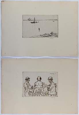 Große Abbildung Nr.4: 141-4333 Repholtz, Albert Henrik: (Künstlergraphik)