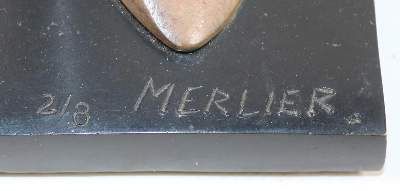 Große Abbildung Nr.5: 141-4458 Merlier, Pierre: (Künstlergraphik, Skulpturen - Plastiken)