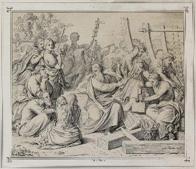 Große Abbildung Nr.4: 141-4469 Speth, Jacob: (Künstlergraphik)