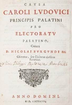 Große Abbildung Nr.1: 141-45 (Blarer,J.C.).: (Alte Drucke, Handschriften und Theologie)