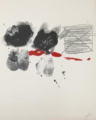 Große Abbildung Nr.18: 141-4502 Alberti,R.: (Künstlergraphik, Tapies)