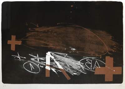 Große Abbildung Nr.1: 141-4504 Tàpies, Antoni: (Künstlergraphik)