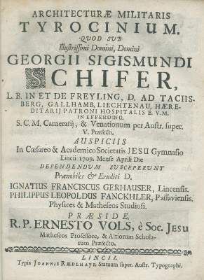 Große Abbildung Nr.1: 141-451 Gerhauser,I.F. u. P.L.Fanckhler.: (Militaria)