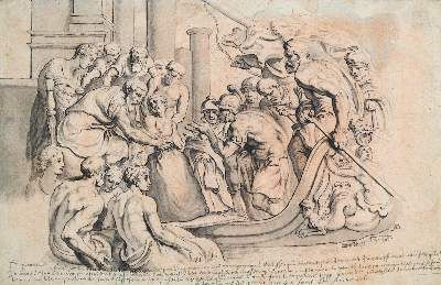 Große Abbildung Nr.1: 141-4516 Thulden, Theodor van: (Künstlergraphik)