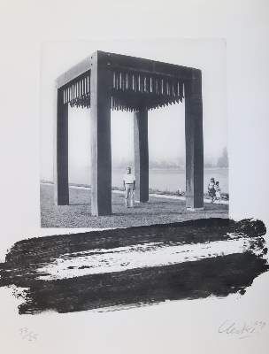 Große Abbildung Nr.1: 141-4542 Uecker, Günther: (Künstlergraphik)