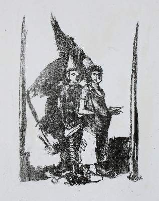 Große Abbildung Nr.11: 141-4597 Weinmann, Dieter: (Künstlergraphik)
