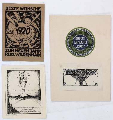 Große Abbildung Nr.6: 141-4603 Wildenhain, Frans Rudolf: (Künstlergraphik)