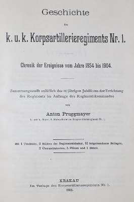 Große Abbildung Nr.2: 141-465 Pruggmayer,A.: (Militaria)