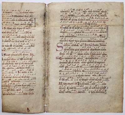 Große Abbildung Nr.2: 141-485 Graduale.: (Musik, Handschriften)