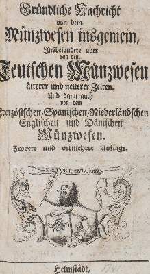 Große Abbildung Nr.1: 141-504 (Praun,G.A.S.).: (Numismatik u. Siegelkunde)